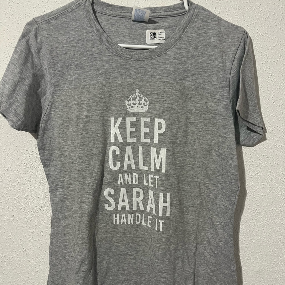 New Gray Graphic T-Shirt
